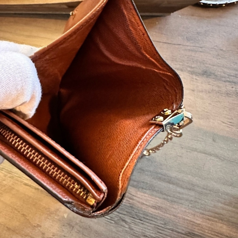 Louis Vuitton Brown Monogram Vintage Chain Bag - Picture 12 of 14